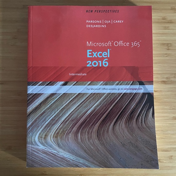 New Perspectives: Microsoft Office 365 Excel 2016 - Intermediate - Picture 2 of 2